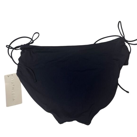 NWT Athleta Cinch Full Bottom Bikini Bottoms in Navy Blue SZ XL - Picture 4 of 5